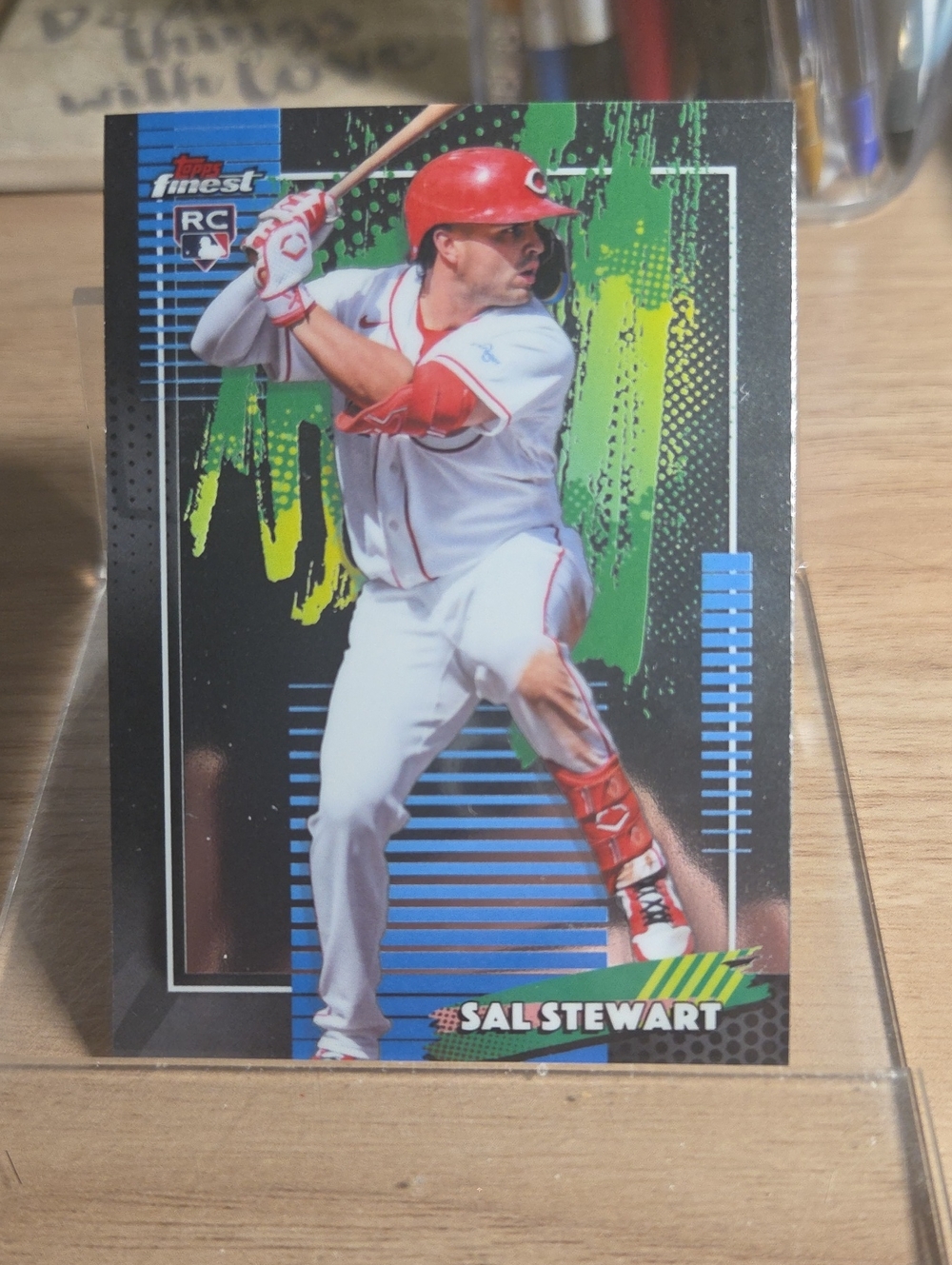Topps Baseball Trading Card - Red, White, Green, Blue, Black